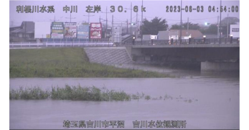 中川氾濫ライブカメラ