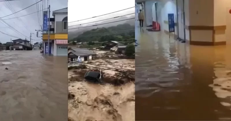 【筑後川系巨瀬川氾濫】ライブカメラ 田主丸町土砂崩れ 病院浸水の場所は